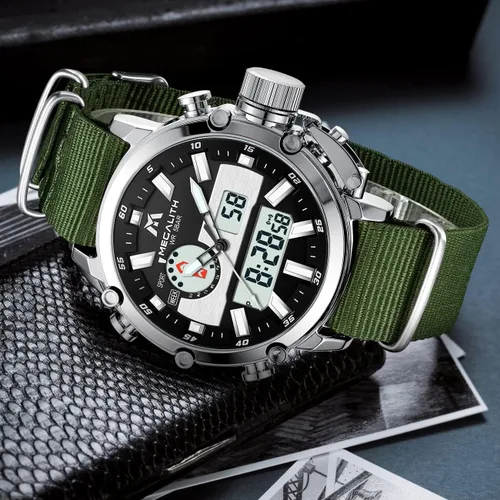 Vista 9 de MEGALITH Relojes digitales militares para hombre reloj deportivo al aire libre táctico de 1772in cara grande 5 ATM resistente al agua con alarma