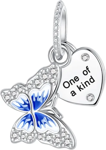 Vista 155 de Dije de girasol con diseño de estrella y luna y elefante para pulsera, collar de plata de ley 925, dijes de corazón de amor para mujer, regalo