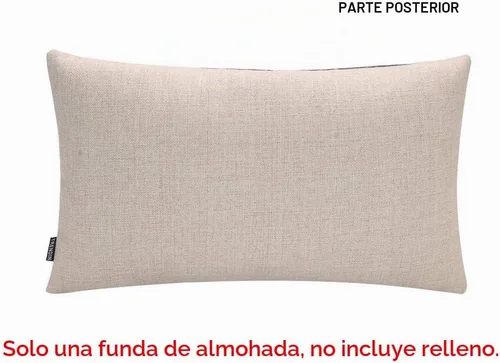 Vista 4 de TRENDIN PL1104TR - Funda de almohada para sofá de 12 x 20 pulgadas, decoración marina marina, rectangular, de poliéster, decoración rústica
