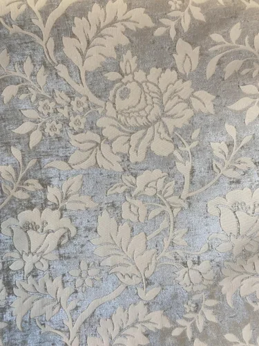 Vista 2 de Tapicería Chenille Shadow Rose Shelby - Cortinas para el hogar, tela para el patio, 56 pulgadas de ancho