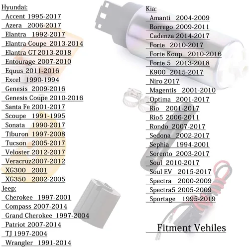 Vista 7 de Regulador de presión de inyección de combustible jcc-203 FPR10, PR143, PR216, PR233, PR234, PR286 compatible con BERETTA, CAMARO, CAPRICE, CAVALIER