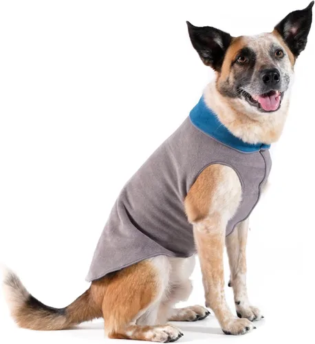 Vista 12 de Goldpaw Duluth - Chaleco de Suéter de Doble Forro Polar para Perros Pequeños, forro polar suave y elástico, chaqueta cálida para mascotas para otoño