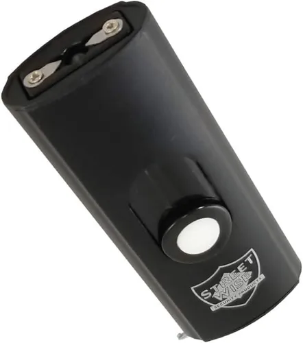 Vista 4 de Streetwise Mini llavero Stun Gun 22,000,000 voltios (tamaño pequeño, gran potencia) NEGRO
