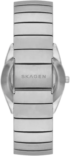 Vista 3 de Skagen Grenen Halo Solar Powered 37mm Watch with Leather or Stainless Steel Band