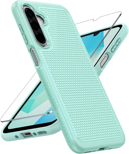 Vista 14 de FNTCASE for iPhone 17 Pro Case: Translucent Light Blue Slim Cases Compatible with MagSafe, Full Camera Protection & Tempered Glass Protector, 14FT