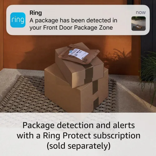 Vista 5 de Videotimbre inalámbrico Ring Pro con Cámara para exteriores inalámbrica Ring Plus