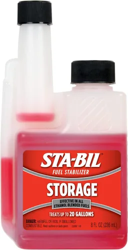 Vista 5 de STA-BIL Protector de bomba, 4oz (22007), rojo y estabilizador de combustible de almacenamiento, 8 fl. oz. (22208), rojo
