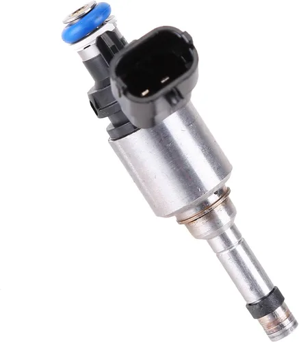 Vista 6 de Juego de 4 inyectores de combustible compatibles con Hyundai Accent Veloster Kia Rio Soul 2012-2017, inyector de combustible no turbo, inyector