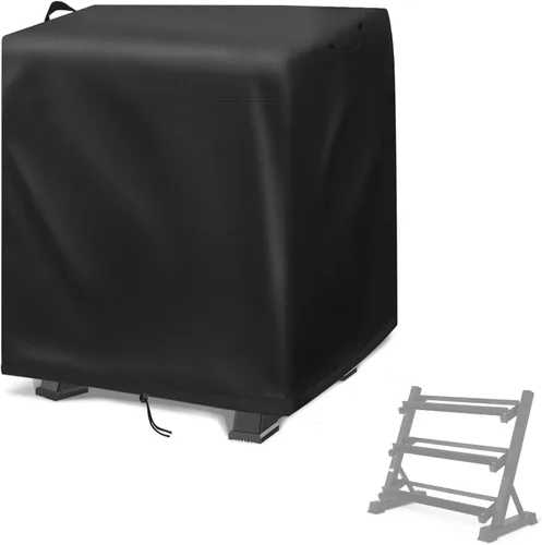 Vista 7 de Funda para mancuernas, a prueba de polvo, para entrenamiento de fuerza, para gimnasio en casa, cubierta impermeable para mancuernas (funda solamente)