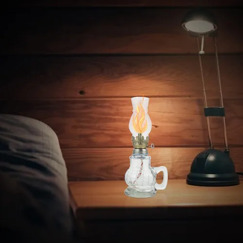 Vista 2 de SEWACC Pantalla de lámpara de cristal, 3 piezas, pantalla de lámpara de vela de vidrio, cubierta de lámpara de queroseno, cubierta de lámpara