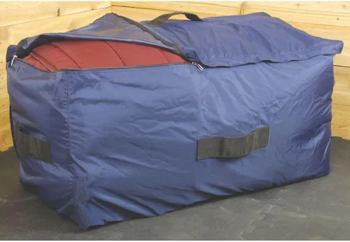 Vista 4 de Dura-Tech Bolsa multiusos de pacas de heno Color negro Compañero de viaje resistente Gran capacidad de pacas de heno Solución