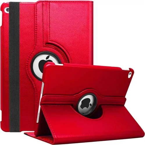Vista 12 de Funda giratoria para iPad de 9.7 pulgadas 2018 2017 / Funda para iPad Air 2 - Funda protectora con soporte giratorio de 360 grados y función