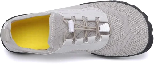 Vista 3 de YING LAN Zapatos de natación de playa de secado rápido para hombre y mujer, zapatos de agua descalzos, para piscina, surf, buceo, deportes acuáticos