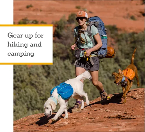 Vista 2 de Ruffwear, Approach Pack - Mochila para perro, color azul oscuro, talla L/XL Azul (Blue Dusk)
