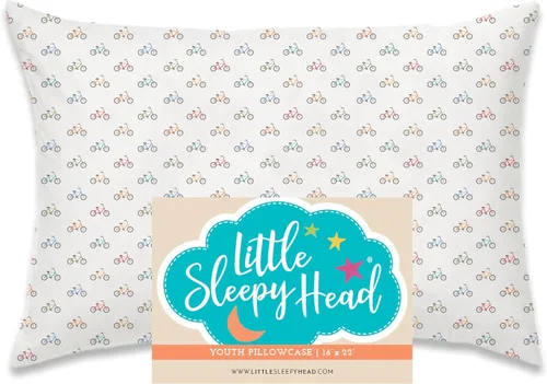 Vista 83 de Funda de almohada para jóvenes Little Sleepy Head - 100% funda de almohada de algodón y hipoalergénica - Funda de almohada envolvente de ajuste