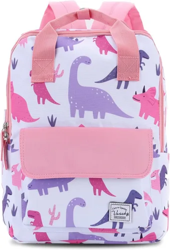 Vista 13 de VASCHY - Mochila para niños y niñas de 3 a 6 años, mochila preescolar ligera para niños con correa para el pecho Tiburones azules