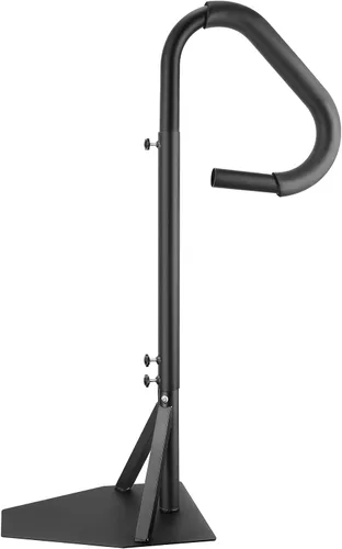 Vista 9 de VEVOR Pasamanos para Bañera de Hidromasaje, Pasamanos Lateral para Spa Giratorio 360° con Altura Ajustable de 48"-63", Barandilla de Aluminio