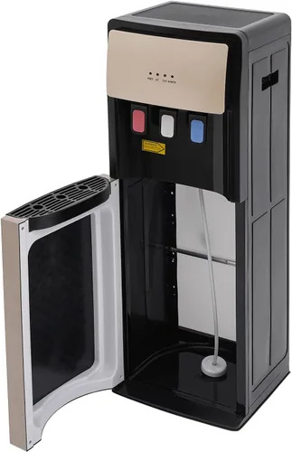 Vista 6 de Dispensador de enfriador de agua de carga inferior, enfriador de agua de botella de 5 galones, enfriador de agua fría/caliente con 3 ajustes