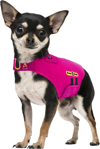 Vista 10 de CozyVest® - Chaleco de ansiedad para perros 3 en 1 con música y aromaterapia, camisa con sonido relajante y aceites esenciales, chaqueta