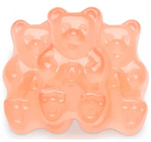 Vista 3 de WinCrest Ositos de goma de sabor surtido - 1.5 libras (pomelo rosa)