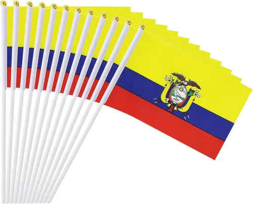 Vista 32 de Bandera de Australia Bandera Australiana, Pequeña Mini Bandera de Australia de Mano con Palo, Ideal para Fiestas, Desfiles, Eventos Deportivos