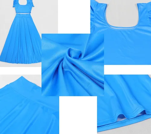 Vista 8 de LKOUS Vestido largo hawaiano sexy con cuello en V para mujer, vestido largo hawaiano de color sólido, vestido largo para vacaciones