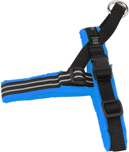 Vista 18 de Arnés de deportes ComfortFlex de PetPDC, Berry American made, designed, cut, assembled, and sewn in the USA, padded reflective harness, integrated
