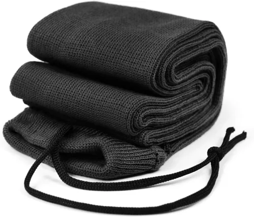 Vista 2 de GUGULUZA Paquete de 6 calcetines extra gruesos para rifle y escopetas, calcetines de rifle de punto tratados con silicona de 54 pulgadas
