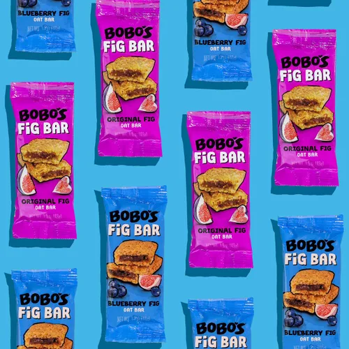 Vista 2 de Bobo's Paquete variado de barras de higo, sabores originales y arándanos (20 unidades) Gluten Free Breakfast Bars, Healthy Snacks for Adults &