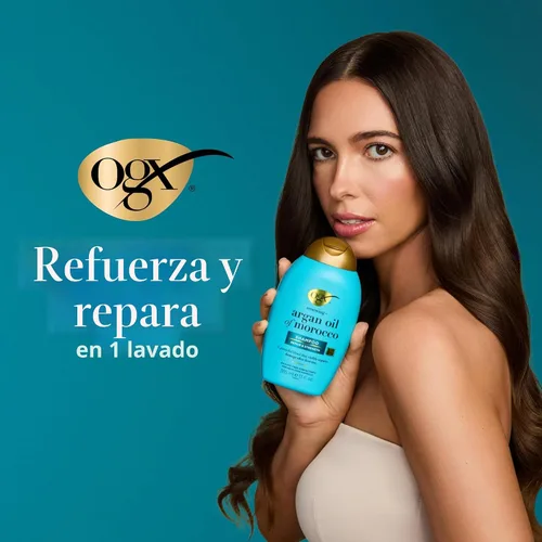 Vista 2 de Ogx Acondicionador renovador con aceite de Argán de Marruecos