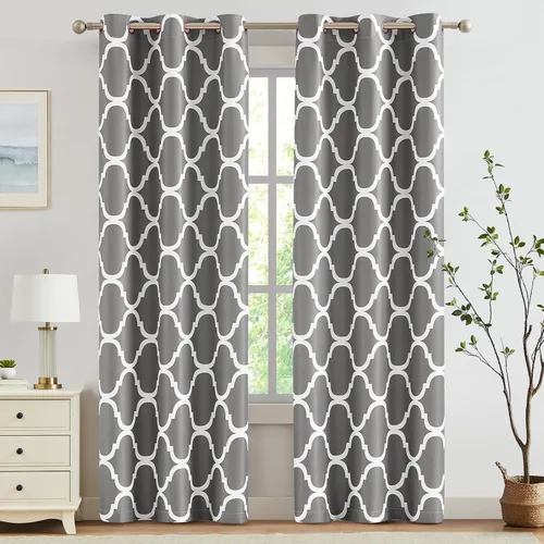 Vista 64 de Melodieux - Cortinas de bolsillo de moda marroquí para cocina, cafetería o baño, pequeñas ventanas