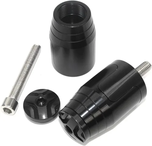 Vista 2 de 7/8" 0.866 in Agarres de manillar de motocicleta extremo de la barra del mango del extremo del tapón para BMW R850R R 850 R R850 R 1994-2002 Puños