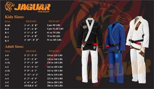 Vista 6 de Jaguar Pro Signature 2022 - Uniforme de kimono brasileño Jiu Jitsu BJJ unisex - Cinturón libre - Cumple con IBJJF