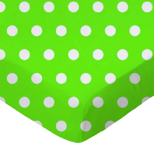 Vista 5 de SheetWorld - Sábana bajera ajustable de 100 % algodón percal, para jugar Joovy 38 x 38 pulgadas, círculos de colores, negro, fabricada en Estados