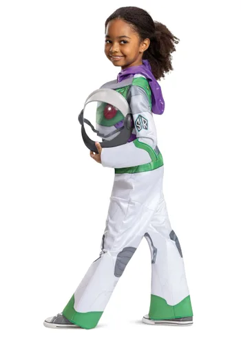 Vista 5 de Disfraz Deluxe de Guardián Espacial Lightyear para Niños Multicolor