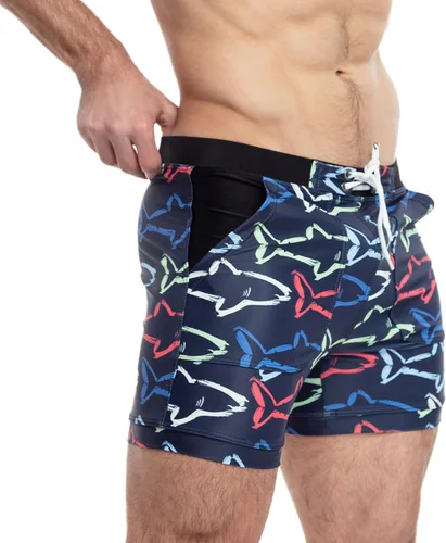 Vista 7 de Taddlee Traje de baño de los hombres Básico Largo de Natación de Surf Camo Shorts