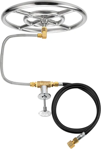 Vista 10 de Kit de instalación de anillo para fogatas, de Stanbroil , 12" (30.5 cm)