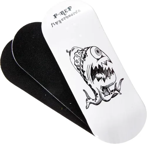 Vista 3 de P-REP V2 Performance Patineta Completa de Madera de 34mm - Alien Brain