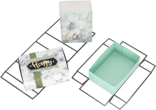 Vista 7 de Bira Craft Boxes - Troqueles de corte, plantillas de troqueles de corte, diseños surtidos (caja de almohada)