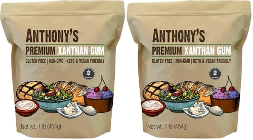 Vista 5 de Goma Anthony’s de xantano, de calidad alimentaria FCC, fabricado en los Estados Unidos