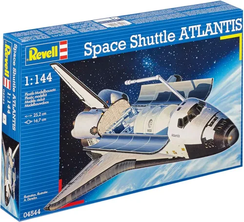 Vista 11 de Revell Alemania 04544 Transbordador espacial Atlantis Modelo Kit