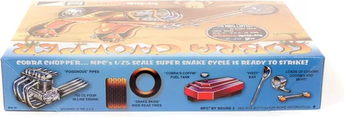 Vista 4 de MPC Cobra Chopper (Serie Trick Trikes) 1:25 Modelo Kit