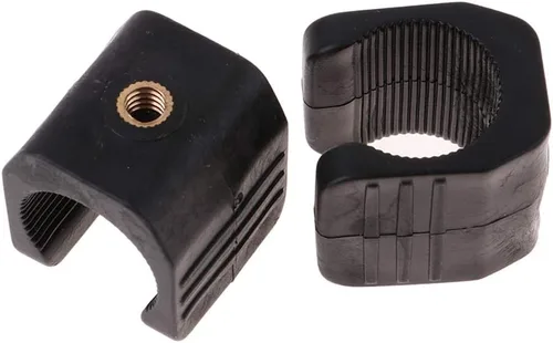 Vista 4 de Paquete de 3 clips de montaje de linterna de fotografía con rosca de 1/4-20 pulgadas a trípode, soporte de abrazadera para linternas LED