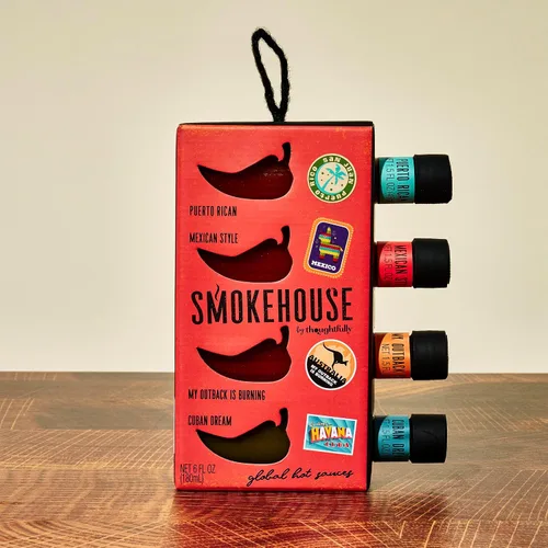 Vista 8 de Modern Gourmet Global Hot Sauce To Go! 5 botellas de 1.6 onzas. Salsas picantes de todo el mundo.