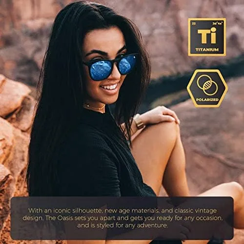 Vista 2 de William Painter The Oasis - Gafas de sol polarizadas para hombres y mujeres