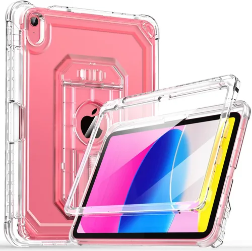 Vista 8 de Cantis Funda para iPad A16 de 11 pulgadas 2025/iPad de 10ª generación 2022 (10.9 pulgadas) con protector de pantalla y soporte para lápices, funda