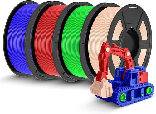 Vista 38 de TECBEARS Paquete de filamentos PLA, paquete de 4.4 lbs, J2501, 0.55 lbs