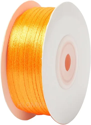 Vista 22 de Cinta de Satén Beige de Color Sólido, 1-1/2 Pulgadas x 25 Yardas, Cinta de Satén de Tela para Envolver Regalos, Manualidades, Hacer Lazos