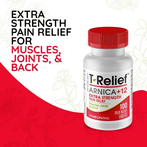 Vista 6 de MediNatura T-Relief - Árnica extra fuerte para aliviar el dolor + 12 activos naturales para aliviar el dolor de espalda, dolor de articulaciones