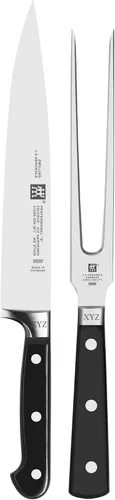 Vista 16 de ZWILLING Pro Cuchillo de chef de 10 pulgadas Negro/ acero inoxidable